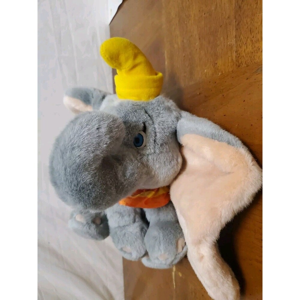 Disney Store Plush 8" Dumbo Stuffed Animal Toy Bean Bag Elephant